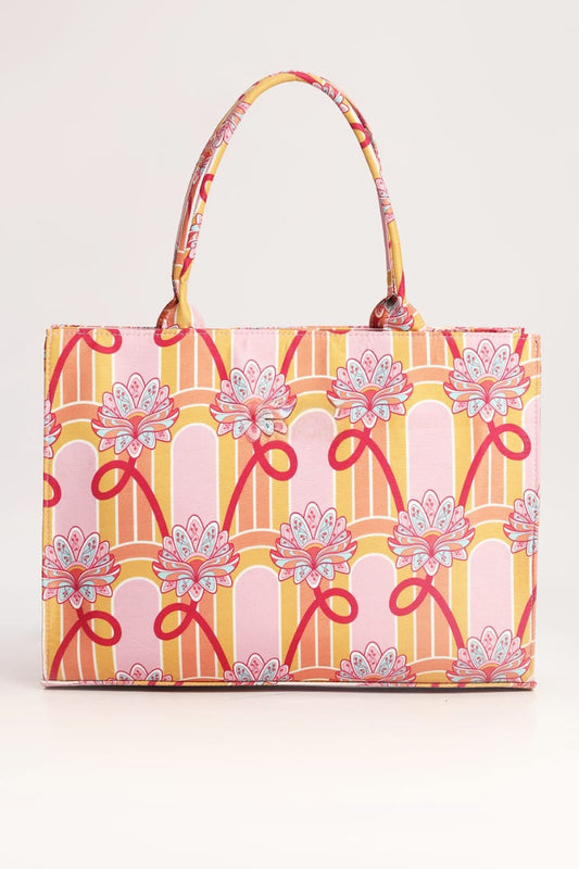 Canvas tote 30 (pink ribbon)